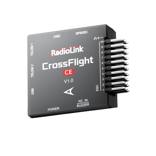 Контроллер полета RadioLink CrossFlight-CE — высокодинамическое точное управление для мультикоптера, вертикального взлета и посадки, самолета с неподвижным крылом, автомобилей