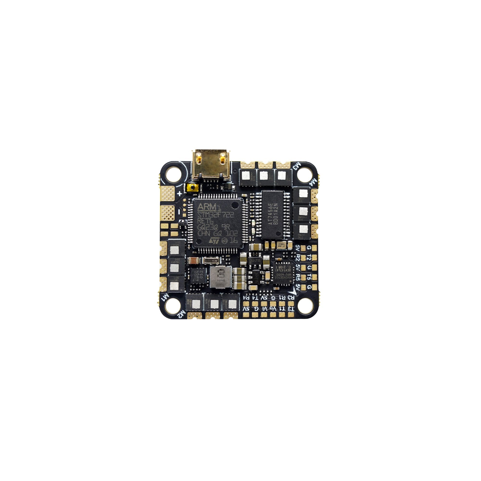 GEPRC GEP-F722-45A AIO Контроллер полета V2 — STM32F722, 2 — 6S, 45A BLHeli_S ​​ESC, штекер DJI, 25.5x25.5mm для дронов FPV