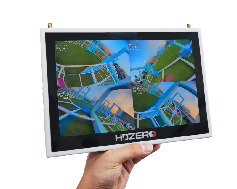 HDZero Quad Viewer FPV Monitor 10.1" 1800nit 4-Feed