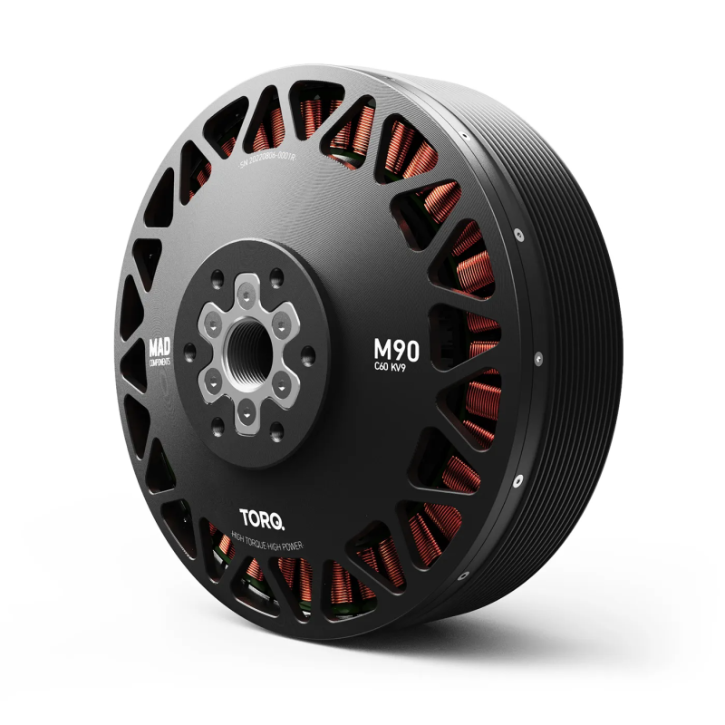 MAD M90C60 EEE 9KV Manned Drone Motor 200kg Max Thrust