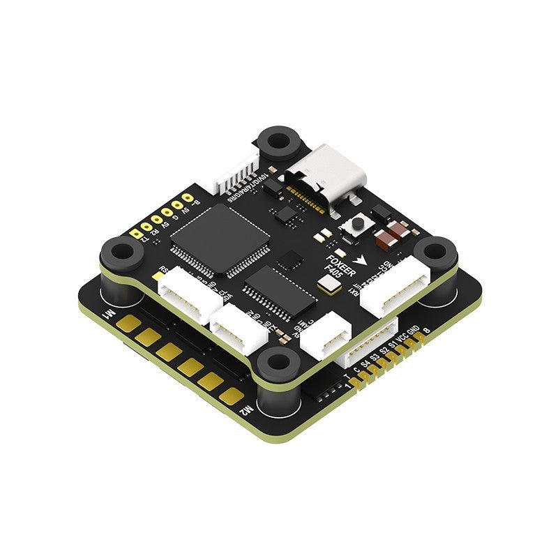 Foxeer F405 V2 (штекер) Контроллер полета + Reaper 55A ESC 8S Стековый видеокоммутатор Сервобораметр