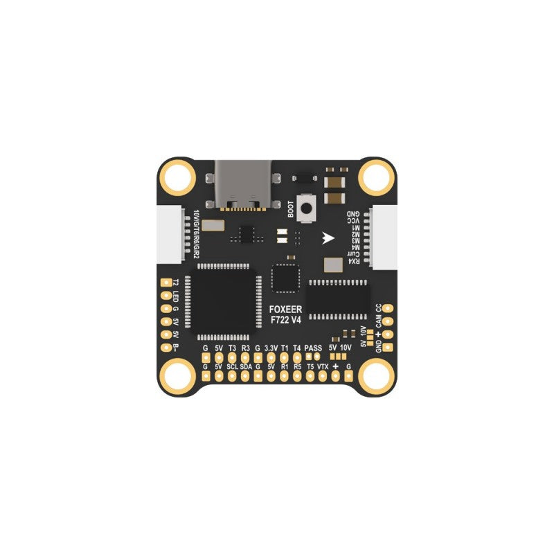 Foxeer F722 V4 MPU6000 FC 8S Двойной барометр BEC Контроллер полета X8