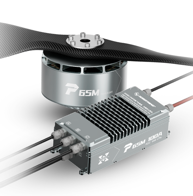 Hobbywing P65M High Voltage Heavy Lift Drone Motor 130kg Thrust