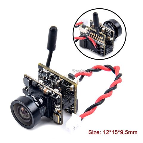 FPV камера 5.8G 40CH 25mW VTX 600TVL M7 — AIO с передатчиком