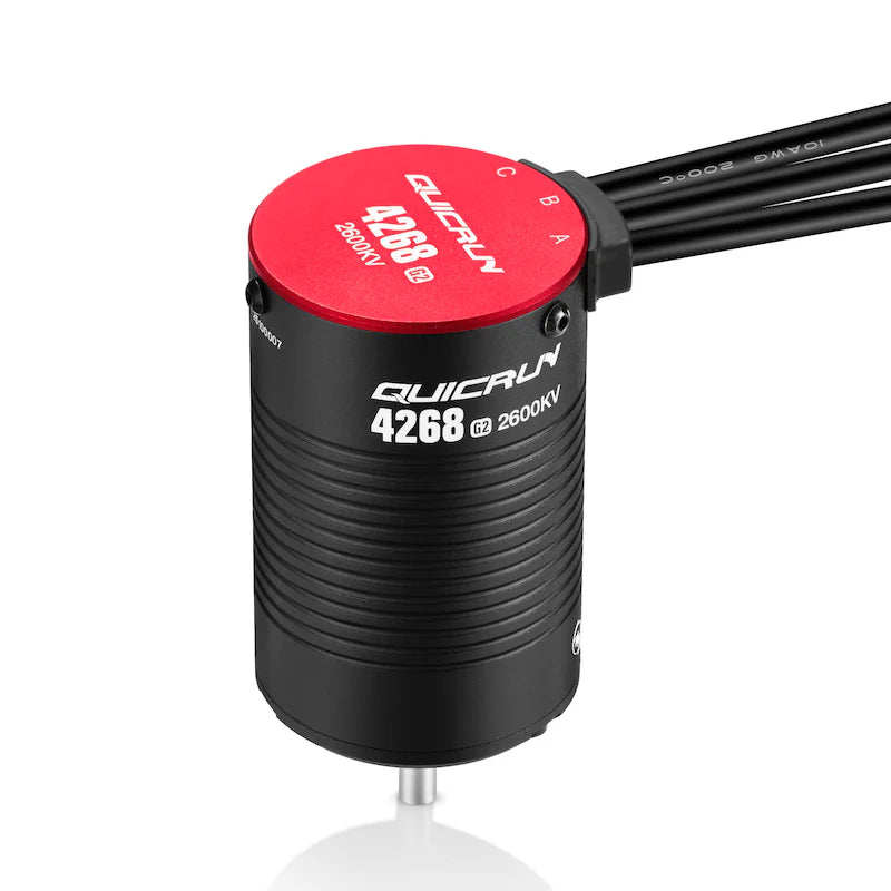 Hobbywing QUICRUN 4268SL G2 2600KV Sensorless Brushless Motor 1/8