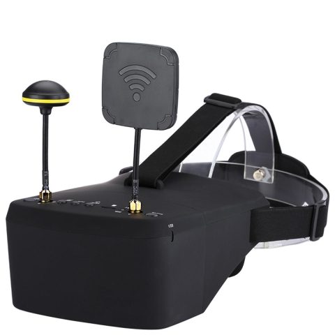 EV800D 5.8G 40CH 5" FPV очки DVR Diversity