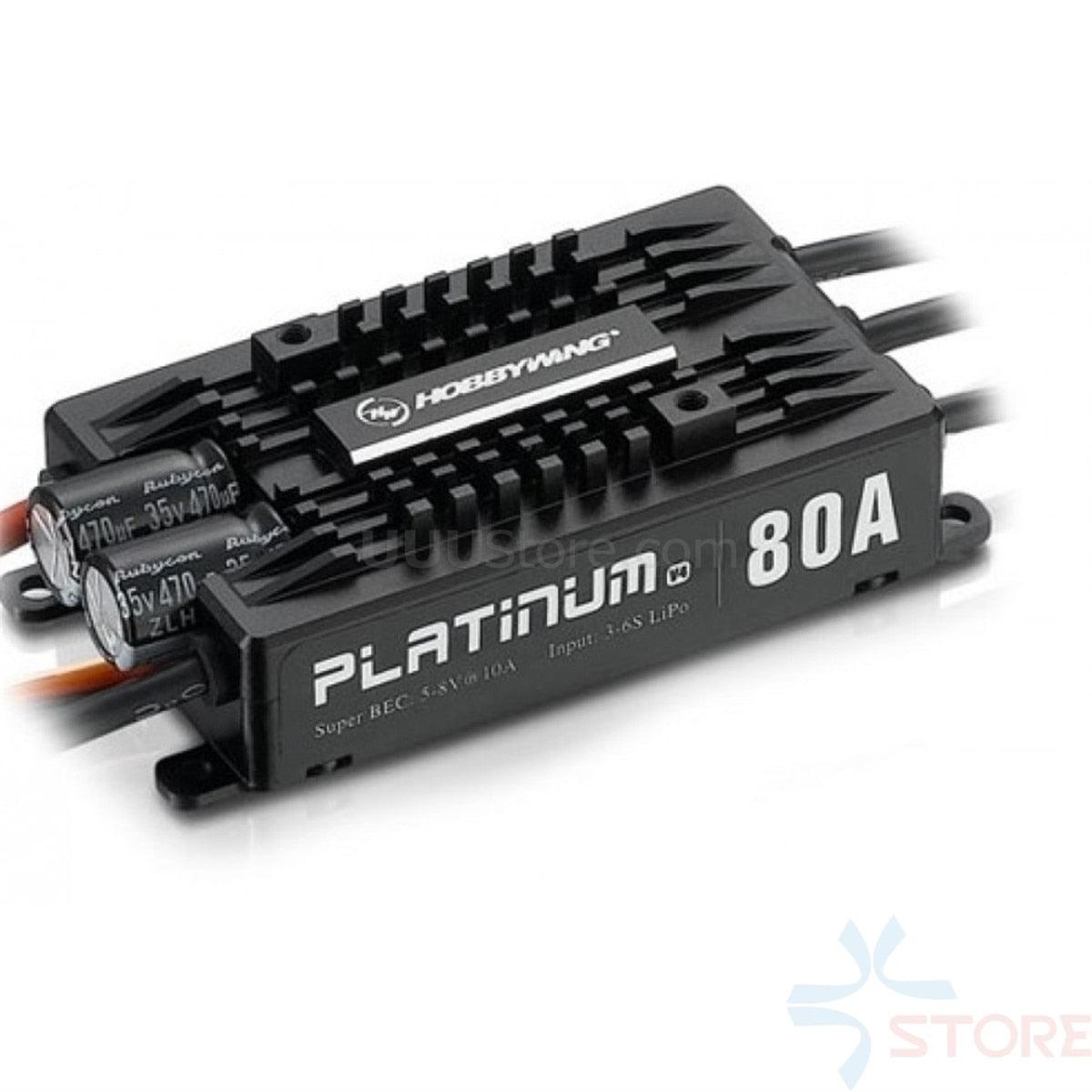 HobbyWing Platinum 80A V4 ESC 3S-6S