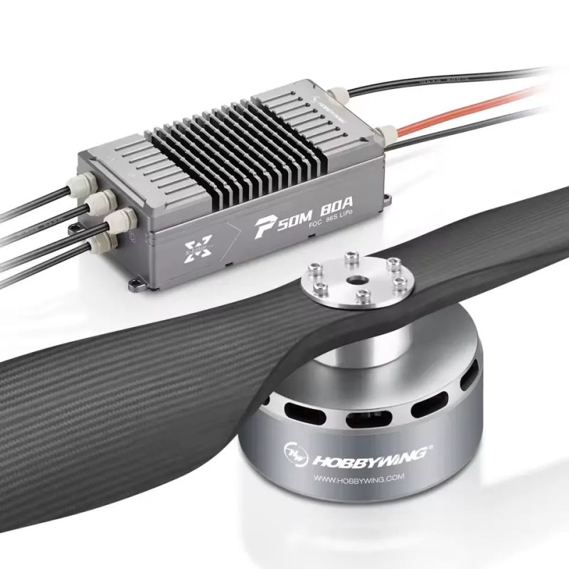 Hobbywing P50M Motor 400V 9KV 11KV 104KG Thrust Heavy Lift Drone