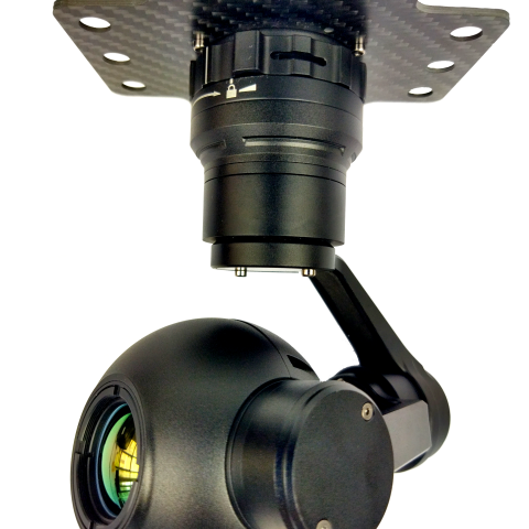 TOPOTEK KIP640G25 25мм 640×512 тепловизор 3-осевой подвес IP-выход