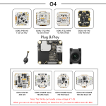 GOKU GN405 Nano HD 35A Stack V3 W/ TXCO ELRS 2.4g Plug&Play O4 / O4 Pro