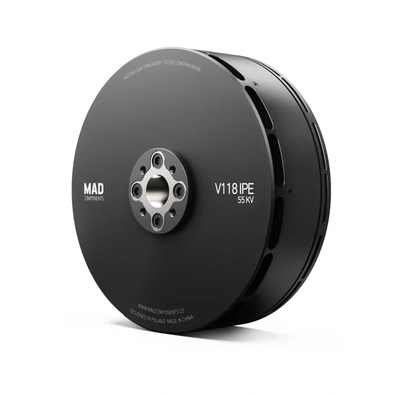 MAD V118 eVTOL UAV Drone Motor 24S 55KV 40kgf