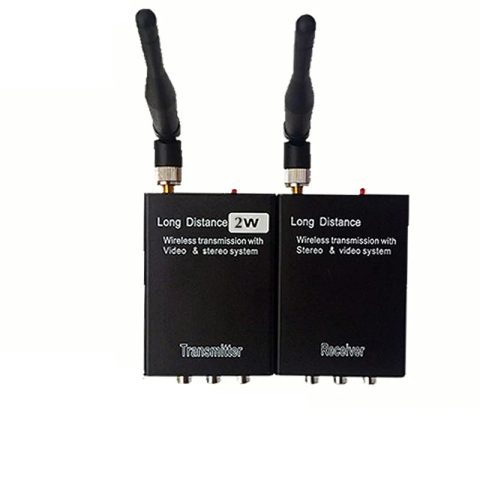 2.4G 2W 4CH VTX/VRX 2000mW беспроводной AV передатчик