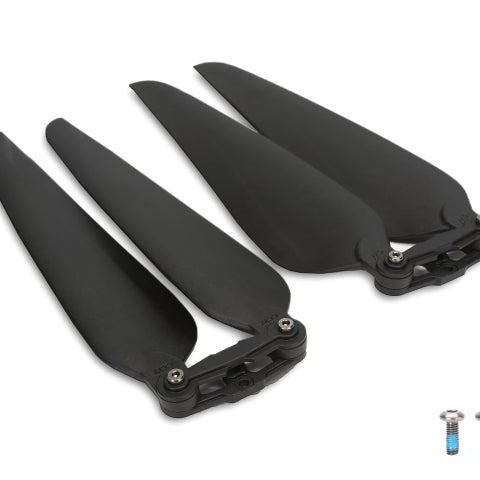 Tarot 1565 15 Inch Efficient Folding Drone Propellers (CW+CCW) With Clamp Holder