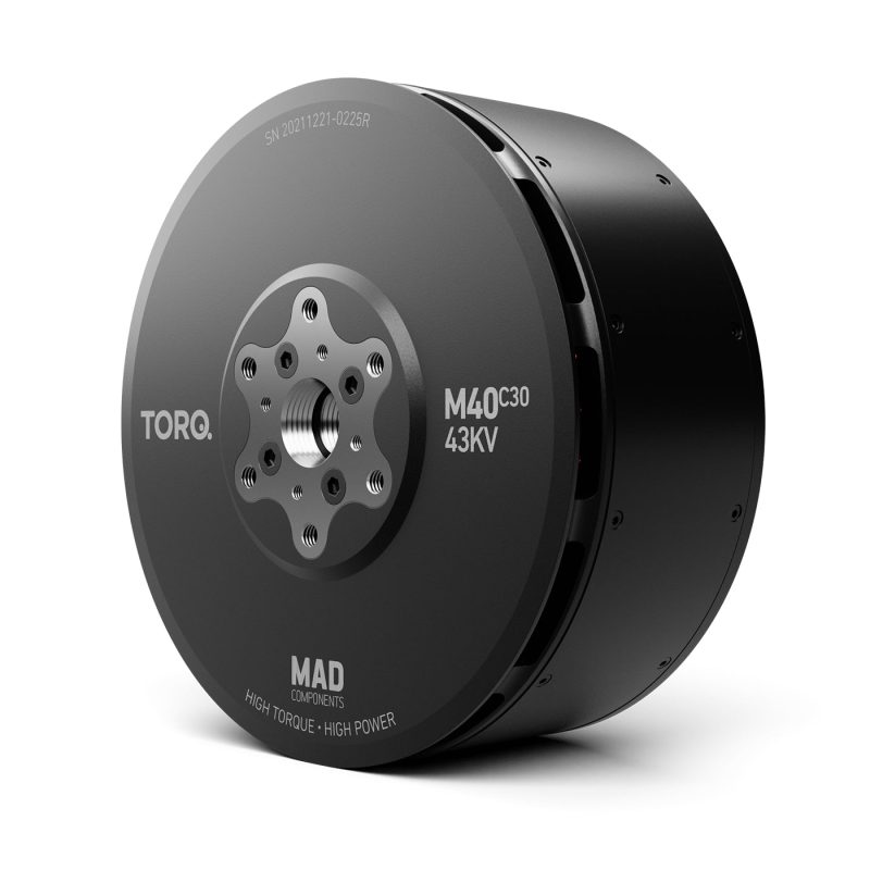 MAD M40C30 PRO IPE Brushless Drone Motor 10KV 43KV 47-54in Props
