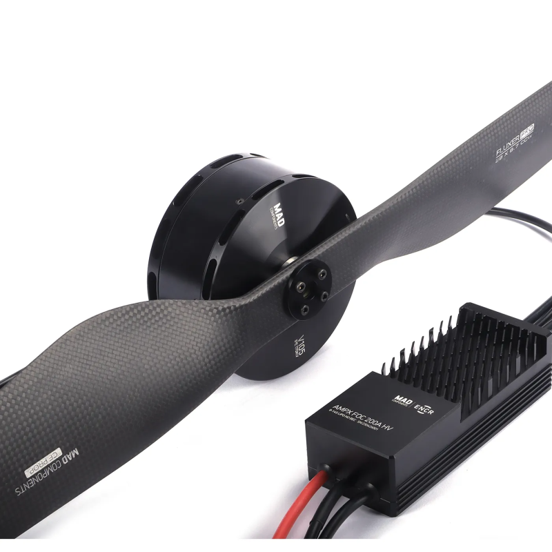 MAD ENCR V105 eVTOL Autocenter Motor Combo 170KV AMPX 200A ESC